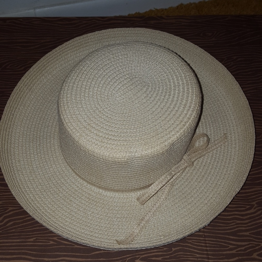 💯RECYCLED PAPER WOVEN LADIES  HAT